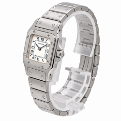 Cartier Santos Galbee Small 24 x 35MM W20056D6 Stainless Steel W